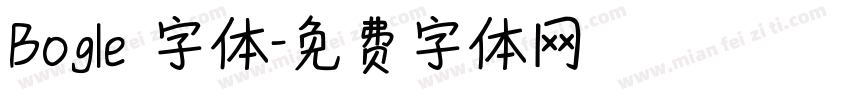 Bogle 字体字体转换